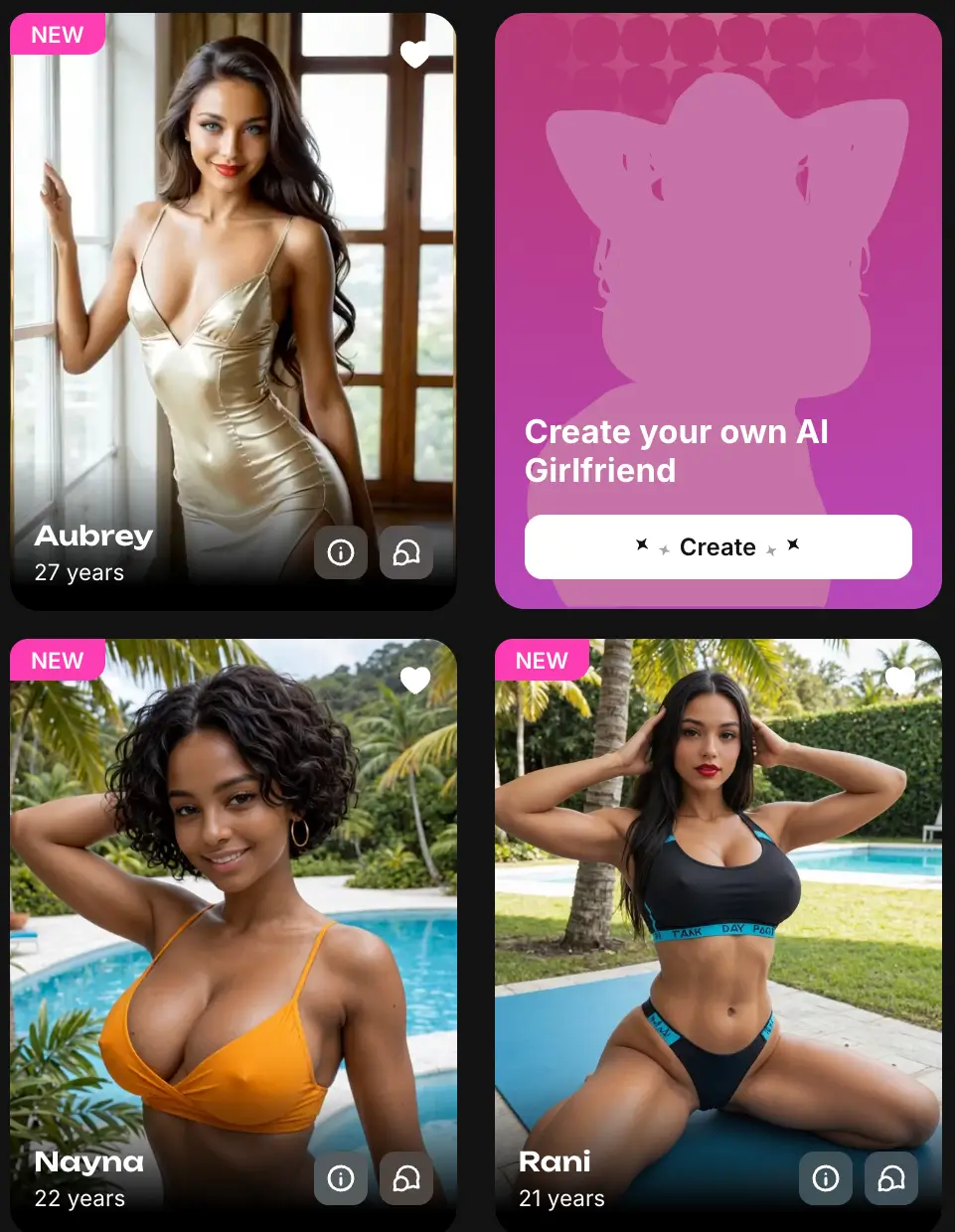 Tyan AI yapay zeka kız arkadaş sohbet platformu ana görseli