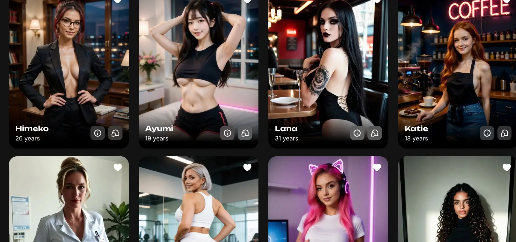 Tyan AI tanıtım görseli - yapay zeka kız arkadaş platformu promosyon banneri